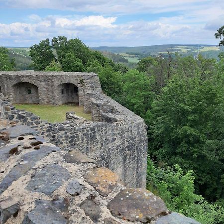 Ferienhaus Am See Lichtenberg Bayern Frankenwaldsee المظهر الخارجي الصورة